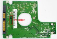 PCB 2060-701499-000, WD WD1200BEVT-22ZCT0, 2061-701499-500 AE