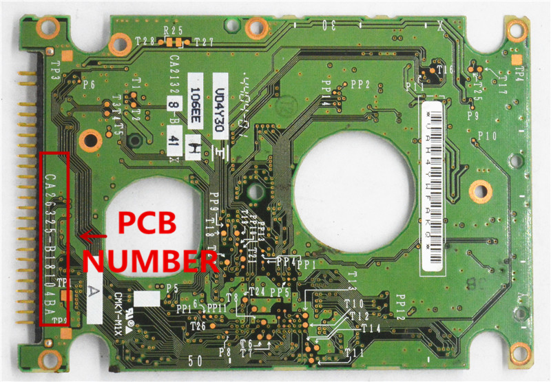 Fujitsu PCB Board Number
