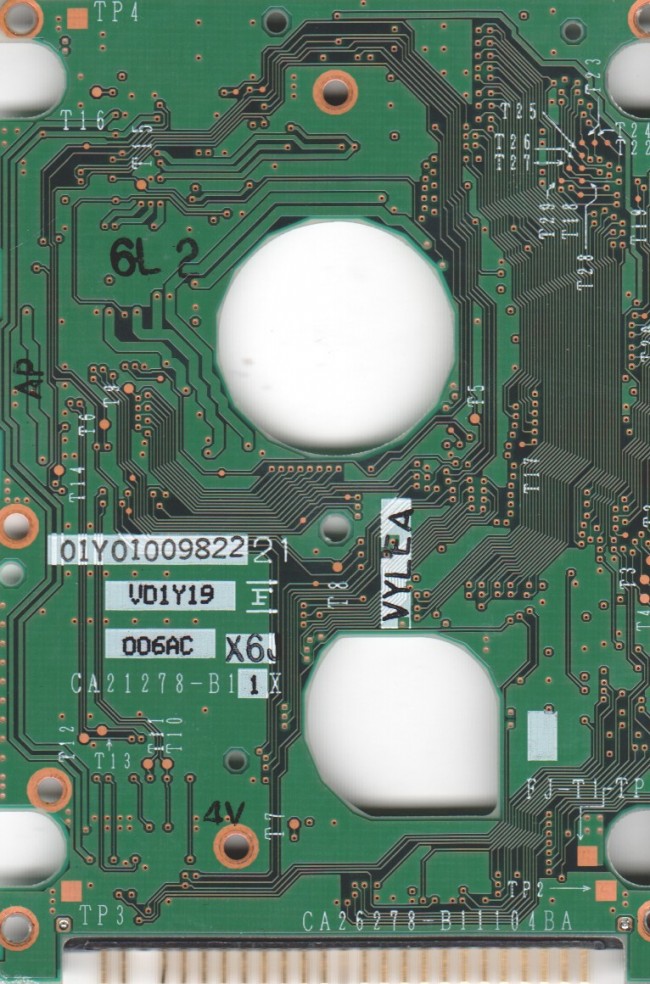 (image for) PCB CA21278-B11X, Fujitsu MHN2300AT, CA05456-B041