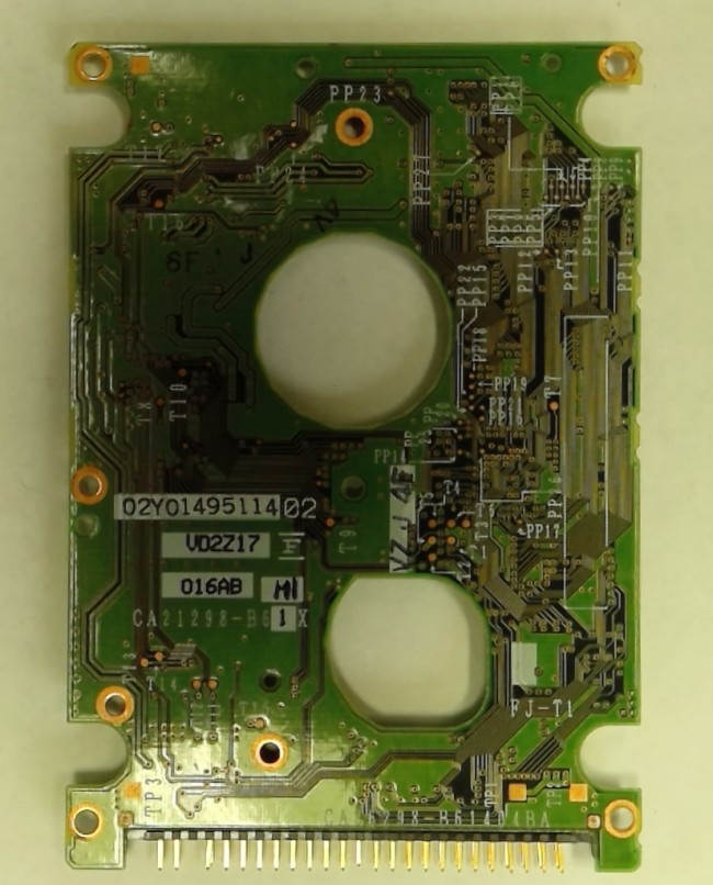 (image for) PCB CA21298-B61X, Fujitsu MHR2030AT, CA06062-B64300C2