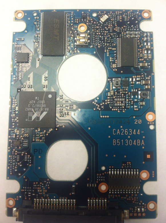 (image for) PCB CA21344-B46X, Fujitsu MHZ2160BJ, CA07096-B32400DL