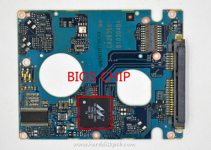 (image for) PCB CA21350-B12X, Fujitsu MJA2500BH G2, CA07083-B341 - Click Image to Close