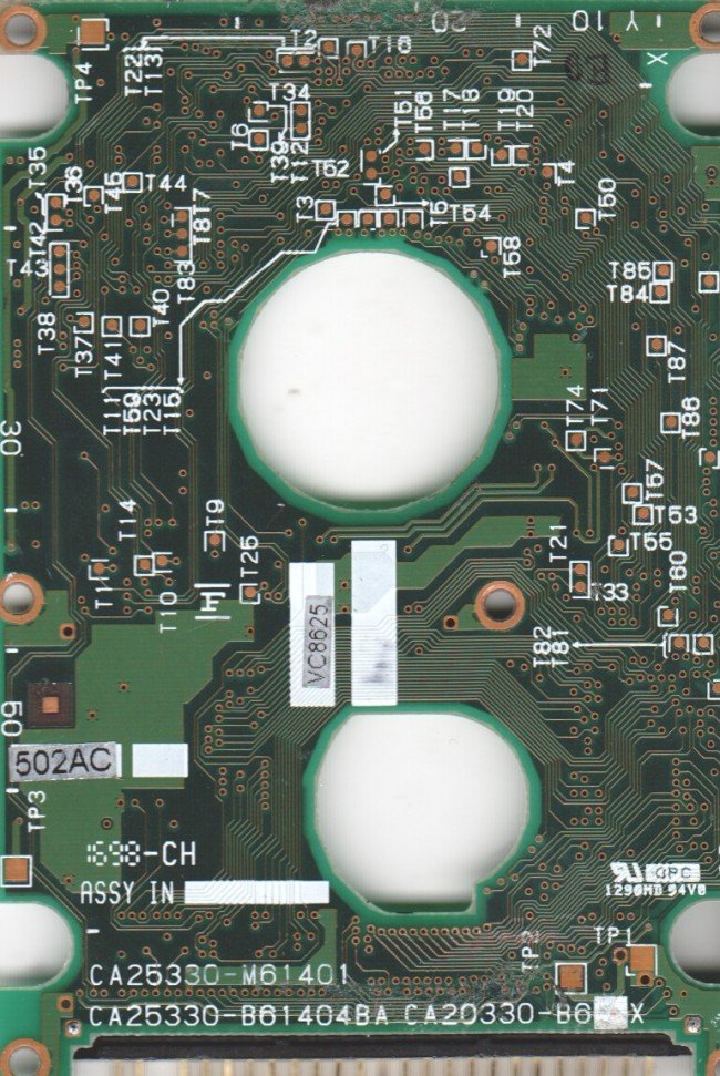 (image for) PCB CA25330-B61404BA, Fujitsu MHD2032AT, CA01678-B940000G