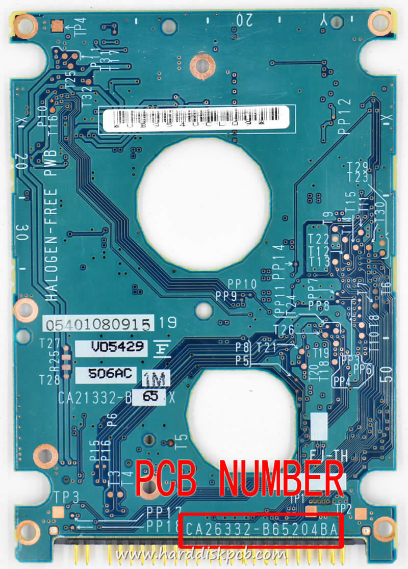(image for) Fujitsu HDD PCB Logic Board CA26332-B65204BA