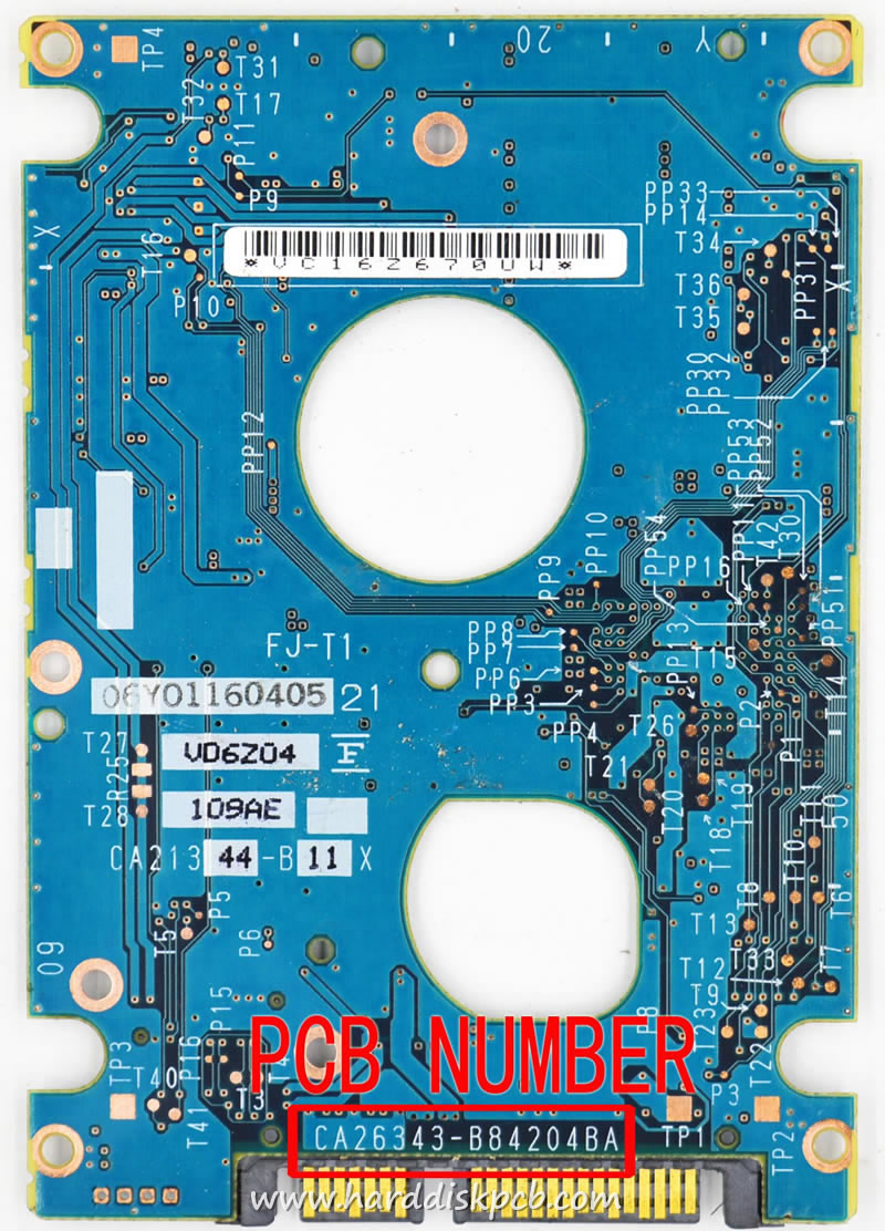 (image for) Fujitsu HDD PCB Logic Board CA26343-B84204BA