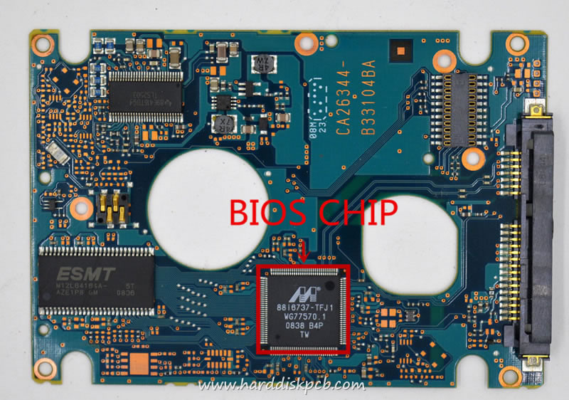 (image for) PCB CA26344-B33104BA, Fujitsu MPB3064AT, CA01630-B361