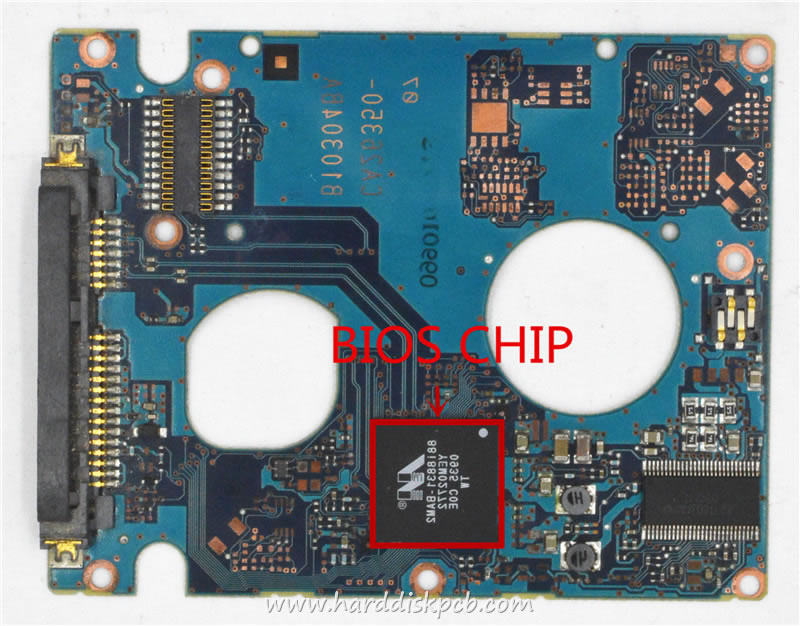 (image for) PCB CA26350-B10304BA, Fujitsu MJA2500BH G1, CA07083-B44900SN