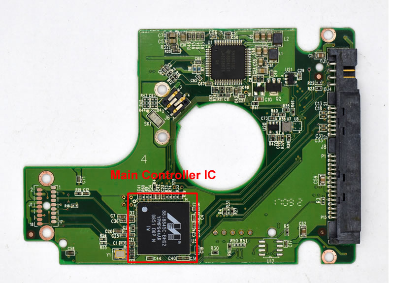 HDD PCB Main Controller IC