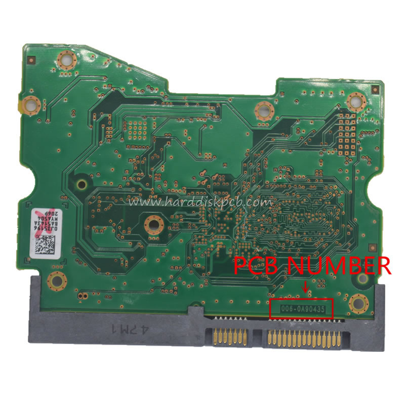 (image for) HGST HDD PCB Logic Board 006-0A90435 Sticker 0J35196