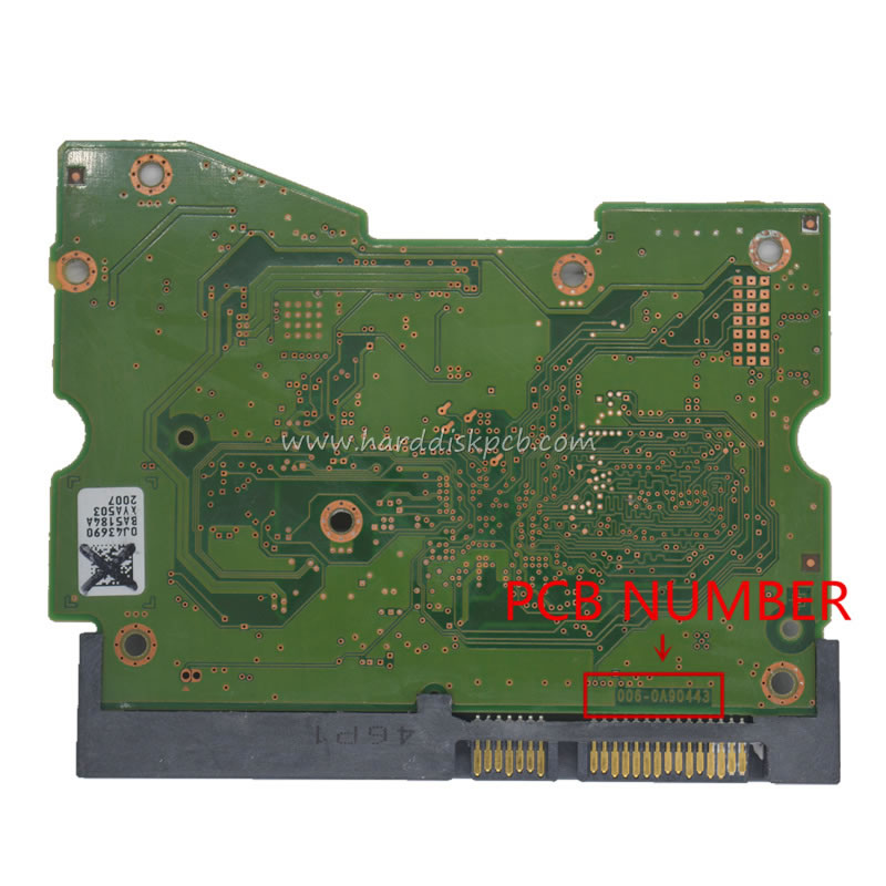 HGST HDD PCB Logic Board 006-0A90443 stickers 0J43690
