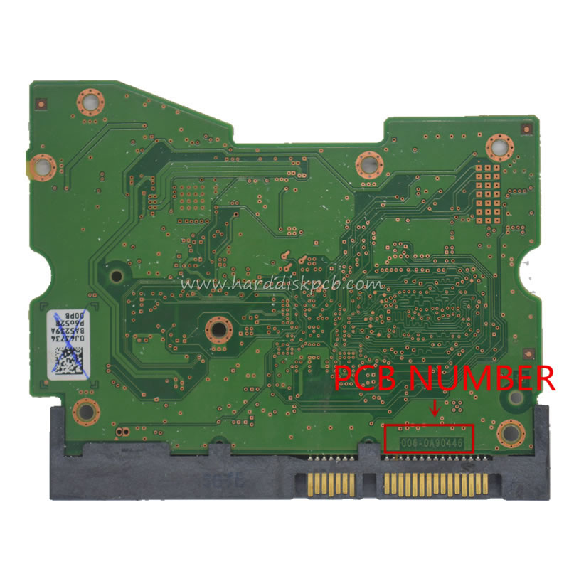 Hitachi HUS726040ALE614 HDD PCB Logic Board 006-0A90446 stickers 0J43734