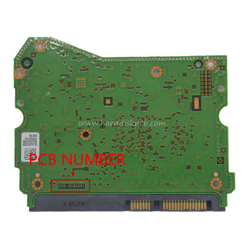 (image for) HGST HDD PCB Logic Board 006-0A90491stickers 0J495220