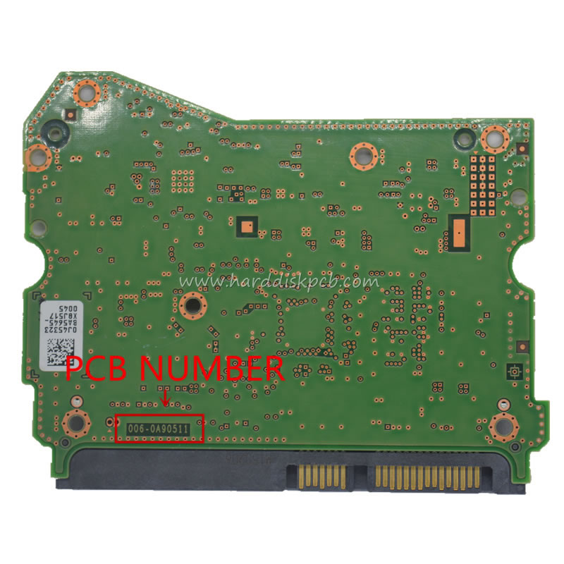 (image for) HGST HDD PCB Logic Board 006-0A90511 0J45323