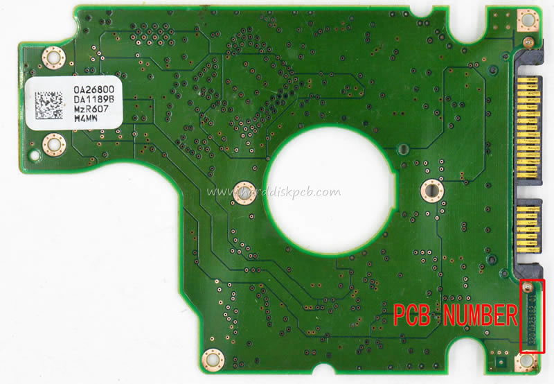 (image for) HDD PCB Hitachi Logic Board 320 0A25182 01 Main Controller IC 0A26228 Stickers 0A26800