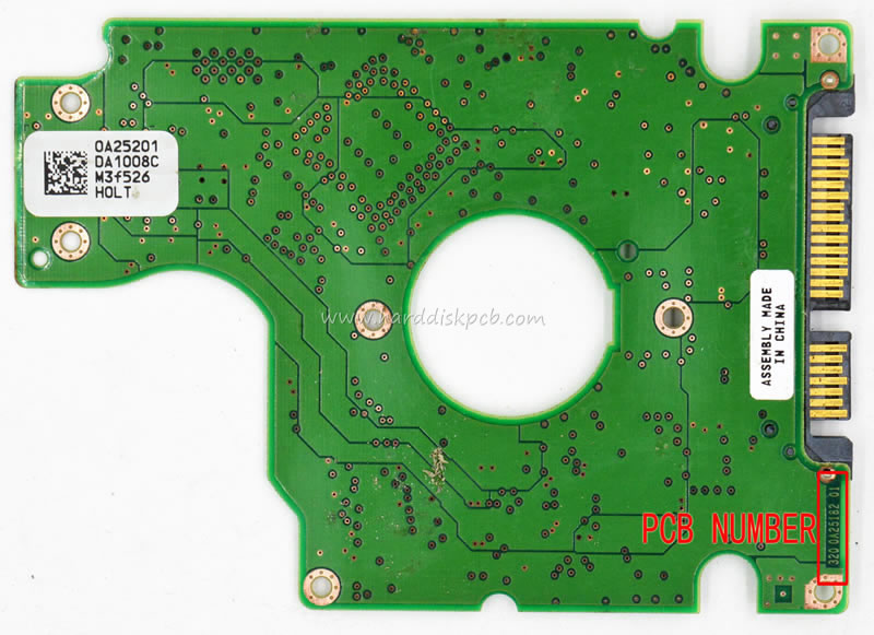 (image for) HDD PCB Hitachi Logic Board 320 0A25182 01 Main Controller IC 0A25197 Stickers 0A25201