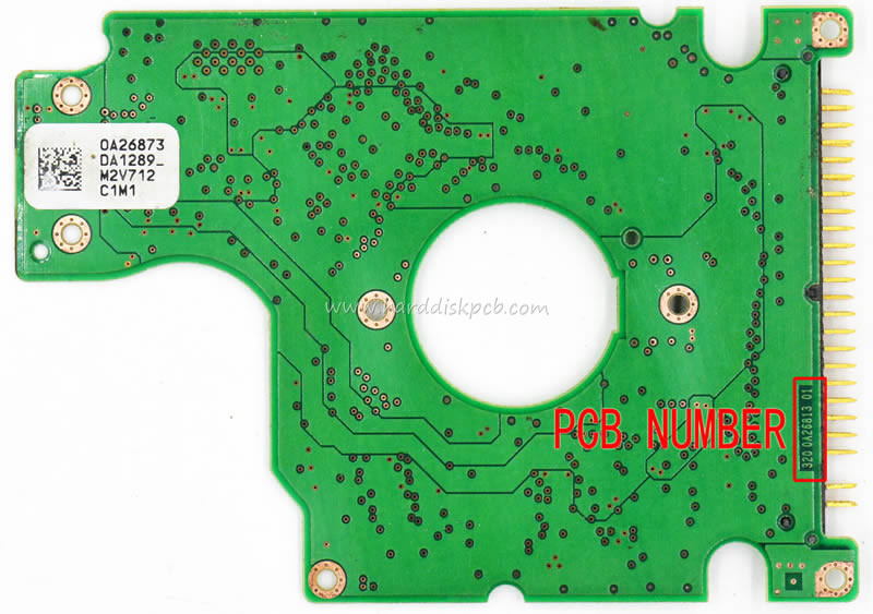 (image for) HDD PCB Hitachi Logic Board 320 0A26813 01 Main Controller IC 0A26871 Stickers 0A26873