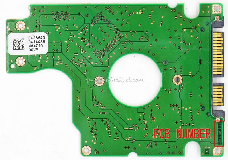 (image for) HDD PCB Hitachi Logic Board 320 0A28617 01 Main Controller IC 0A28669 Stickers 0A28640