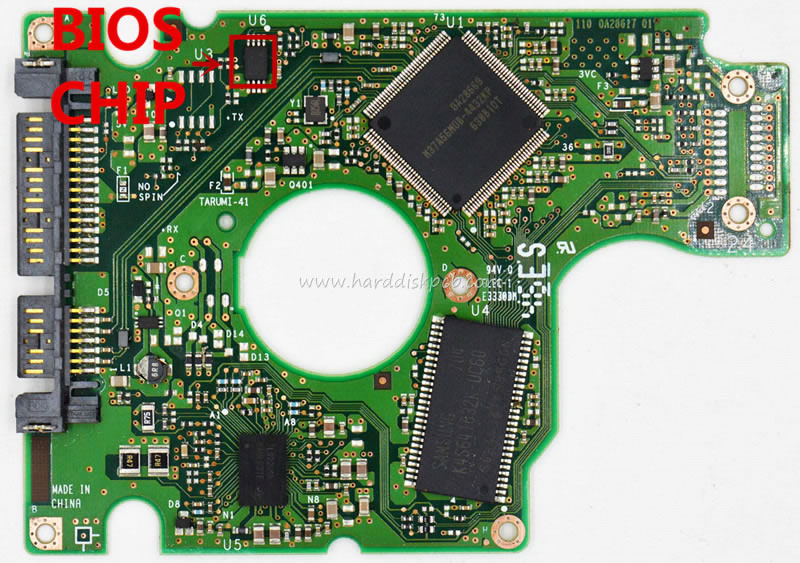 (image for) HDD PCB Hitachi Logic Board 320 0A28617 01 Main Controller IC 0A28669 Stickers 0A28640