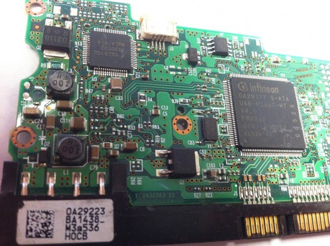 (image for) PCB 0A29177, Hitachi HDT722516DLA380, 0A31342