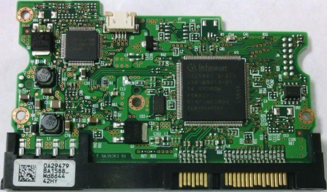 (image for) PCB 0A29481, Hitachi HDT722516DLA380, 0A31342