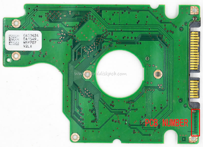 (image for) HDD PCB Hitachi Logic Board 220 0A50420 01 Main Controller IC 0A26804 Stickers 0A50424