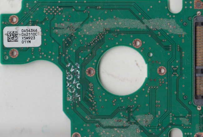 (image for) PCB 0A54346 DA2110C, Hitachi HTE54543225L9A300, 0A58605