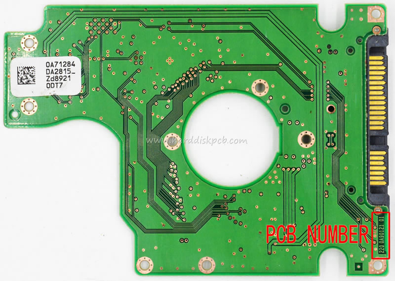 (image for) HDD PCB Hitachi Logic Board 220 0A90121 01 Main Controller IC 0A54359 Stickers 0A71284 0A57124