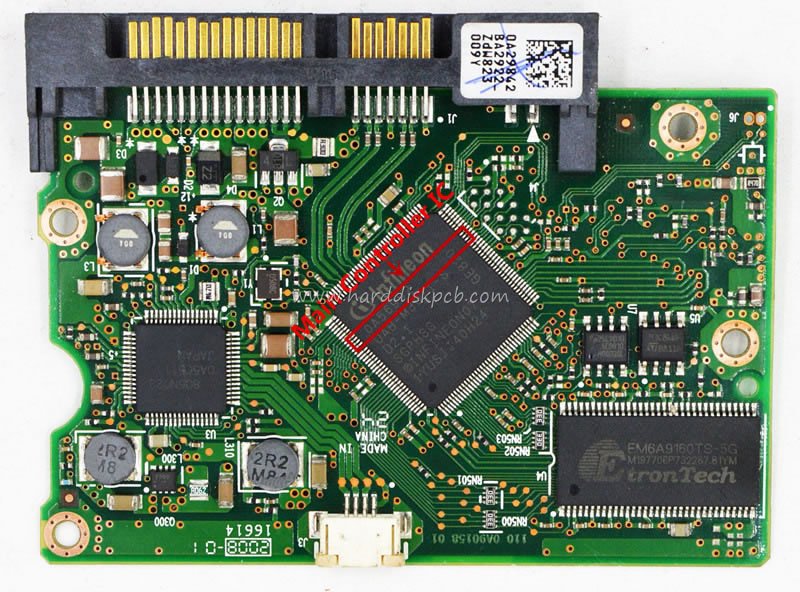 (image for) HDD PCB Hitachi Logic 110 0A90158 01 Main Controller IC 0A56992 Stickers 0A59222 0A29987 0A29842