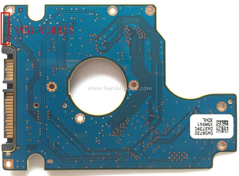 (image for) HDD PCB Hitachi Logic Board 220 0A90161 01 Main Controller IC 0A58720 Stickers 0A58732