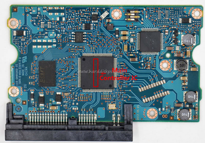 (image for) Free Shipping Hitachi HDD PCB Logic Board 220 0A90302 01 Main Controller IC 0J11430 0J11434