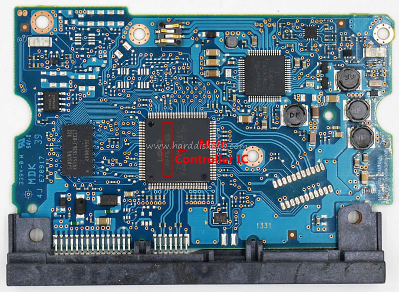 (image for) HDD PCB Hitachi Logic Board 220 0A90379 01 Main Controller IC 6045 Stickers 0J21731 0J24459 0J21750 0J21710 - Click Image to Close