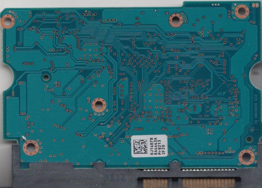 PCB 0J11389, Hitachi HUA723020ALA641, 0F12470 (image for) PCB 0J11389, Hitachi HUA723020ALA641, 0F12470