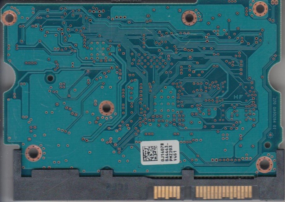 (image for) PCB 0J11389, Hitachi HDS723020ALA640, 0F24022