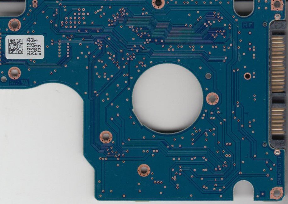 (image for) PCB 0J21935 DA5256A, Hitachi HCC545050A7E380, 0J23375