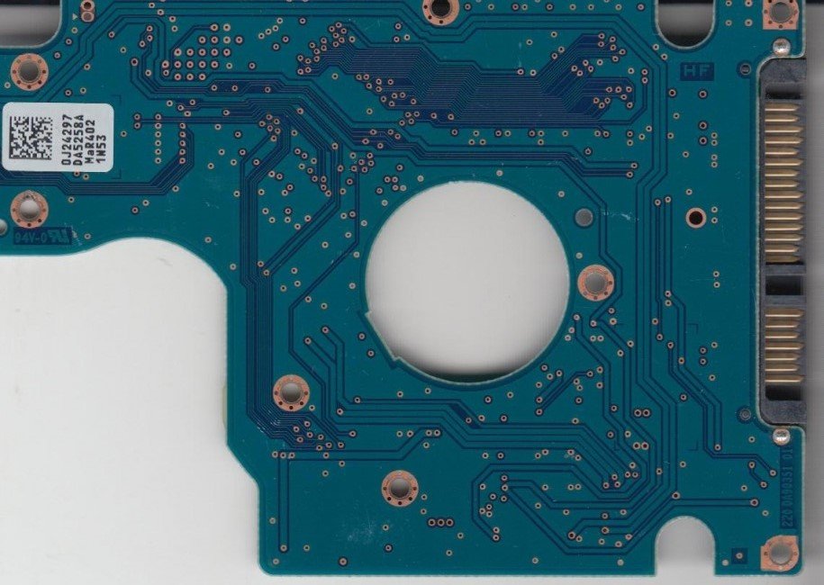 PCB 0J24297 DA5258A, Hitachi HTS545032A7E680, 0J34143 (image for) PCB 0J24297 DA5258A, Hitachi HTS545032A7E680, 0J34143