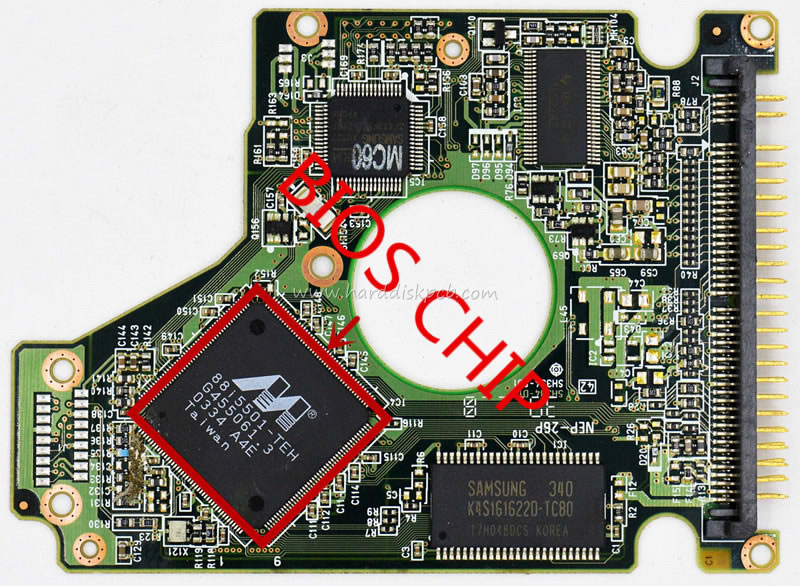 (image for) Hitachi HDD PCB Logic Board SH334-D1 Main Controller IC 88I5501-TEH