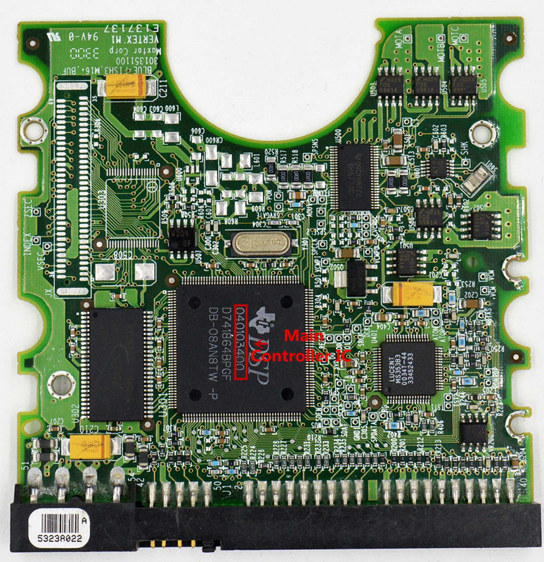 Maxtor PCB Main Controller Chip