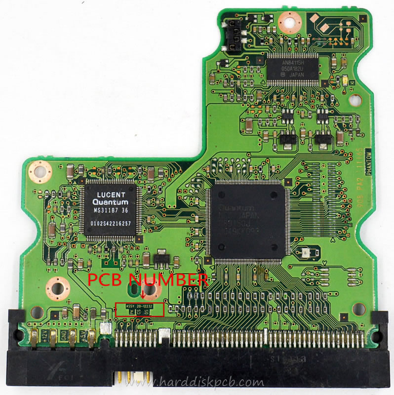 (image for) PCB MAXTOR Logic Board 10-122329-07 ASSY 20-12232 Main Controller IC 0049KK093