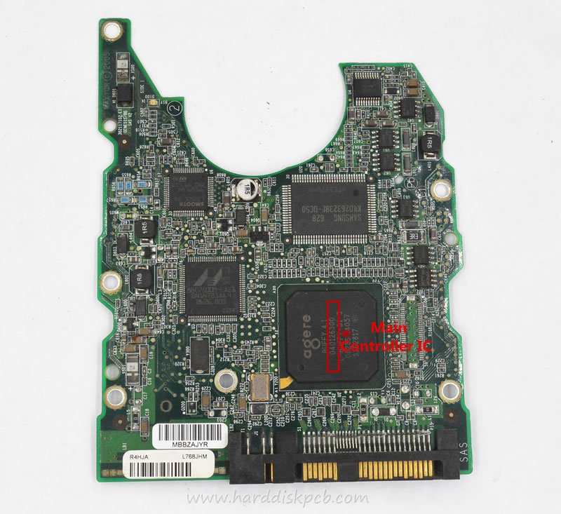 (image for) PCB MAXTOR Logic Board 302117102 Main Controller IC 040126300