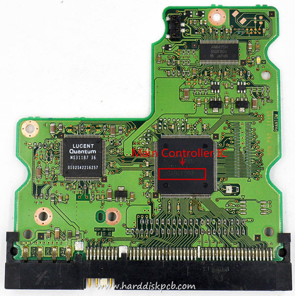 0049KK093 Maxtor Donor Hard Drive PCB Board 10-122329-07/20-12232
