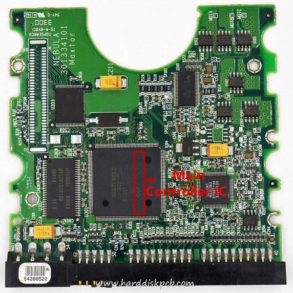 040101900 Maxtor Donor PCB Board 301334101 - Click Image to Close