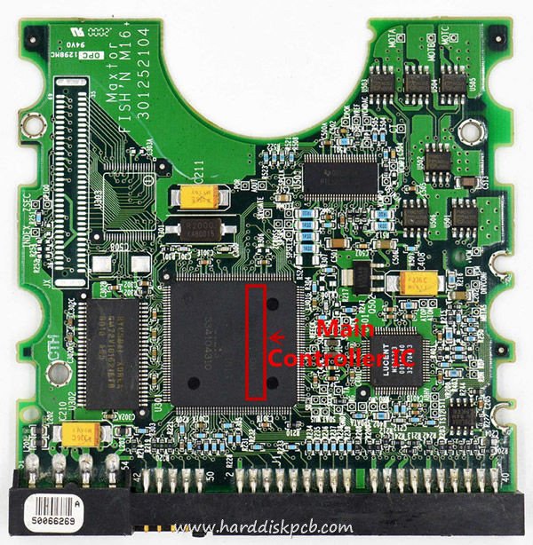 040101900 Maxtor Donor PCB Board 301334101 - Click Image to Close