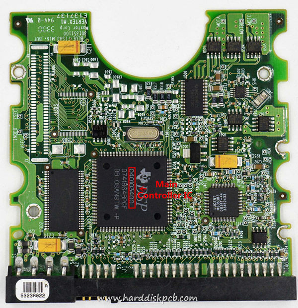(image for) 040103400 Maxtor Donor PCB Board 301351100 - Click Image to Close