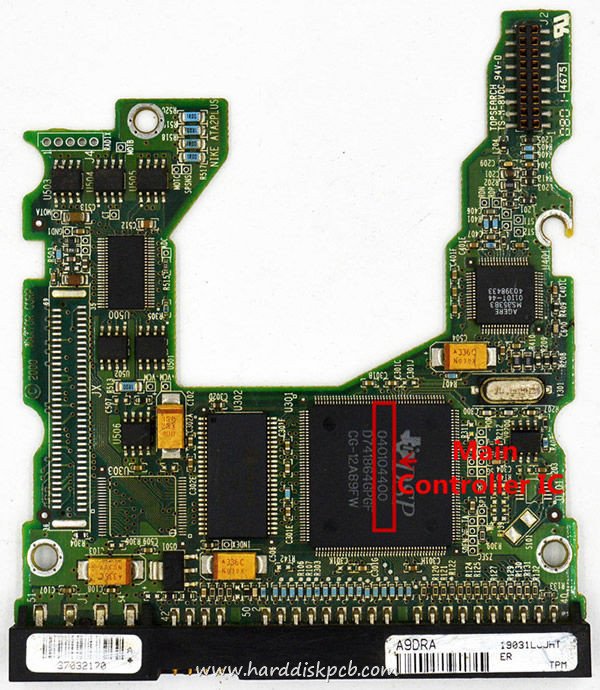 040104400 Maxtor Donor Hard Drive PCB Board 301387101