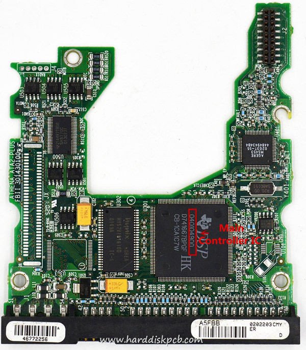 040104900 Maxtor Donor Hard Drive PCB Board 301430100