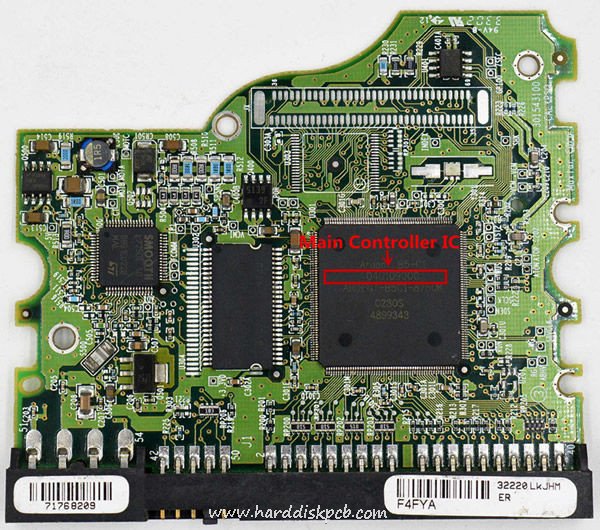 040109000 Maxtor Donor Hard Drive PCB Board 301543100