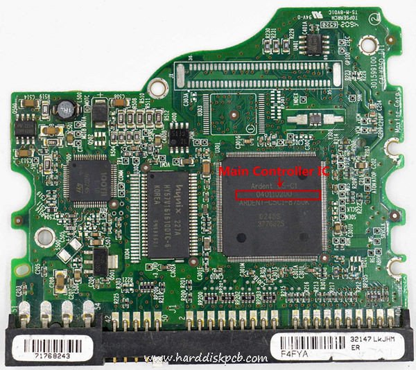 040110200 Maxtor Donor Hard Drive PCB Board 301599100