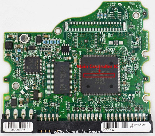 040111300 Maxtor Donor Hard Drive PCB Board 301862101