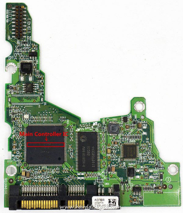 040118900 Maxtor Donor Hard Drive PCB Board 301849109F