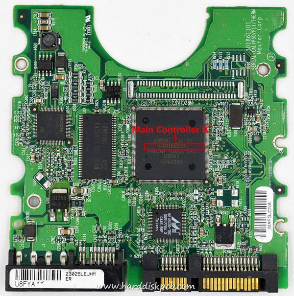 040119500 Maxtor Donor Hard Drive PCB Board 301861101